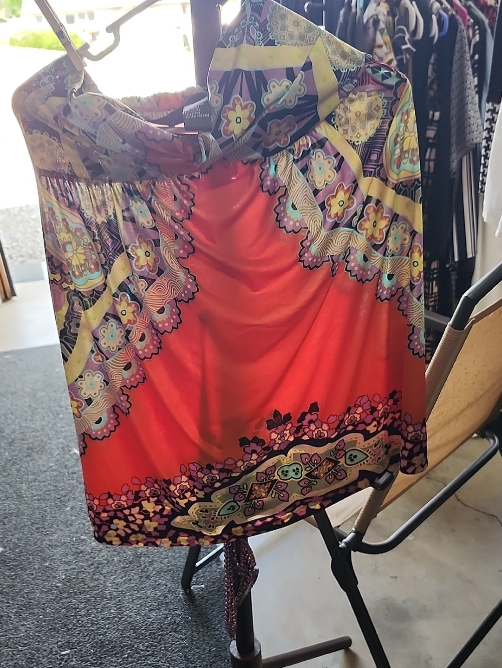 3/$12.00Chesley Vibrant Red Floral-Print Blouse